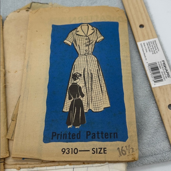 Vintage Marian Martin Mail-Order Sewing Patterns #9310 & #9014/1950’s - Picture 3 of 6